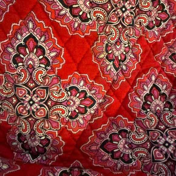 Vera Bradley red tote - Picture 3 of 10